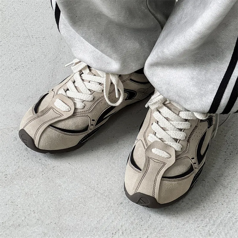 WEISHIBANGWEI Low Top Casual Shoes Men's Sand-3
