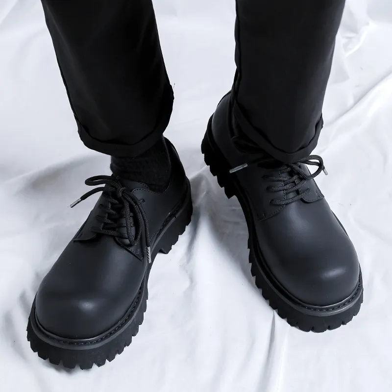 WEISHIBANGWEI Casual Shoes Men's Black-7