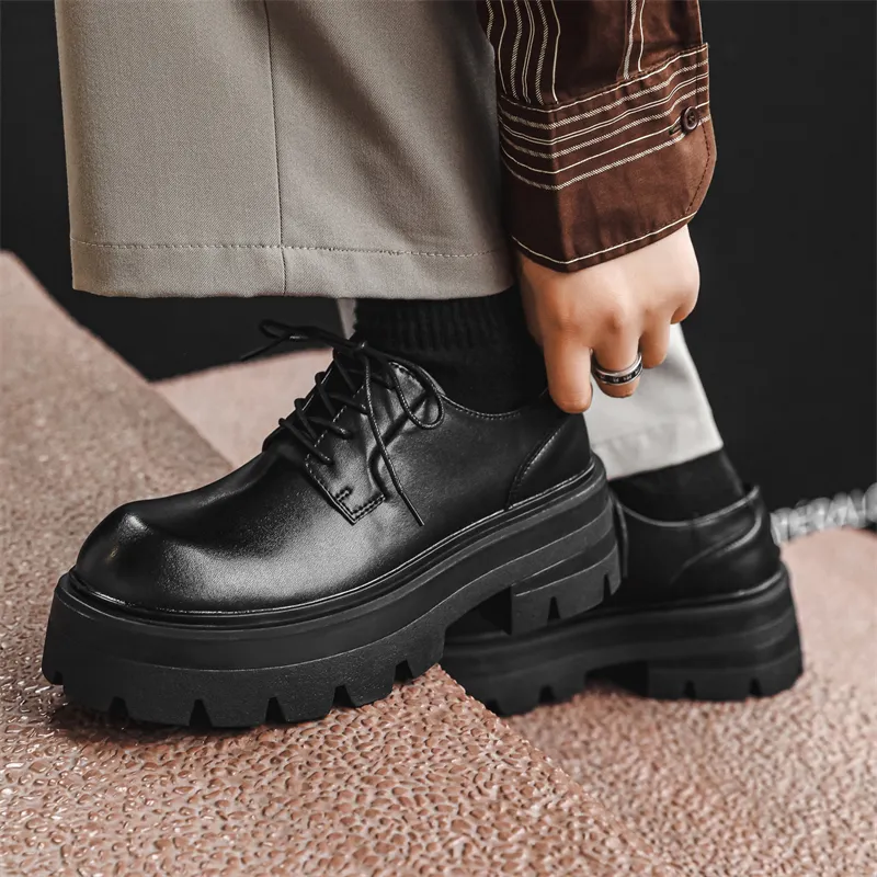 WEISHIBANGWEI Casual Shoes Men's Black-3