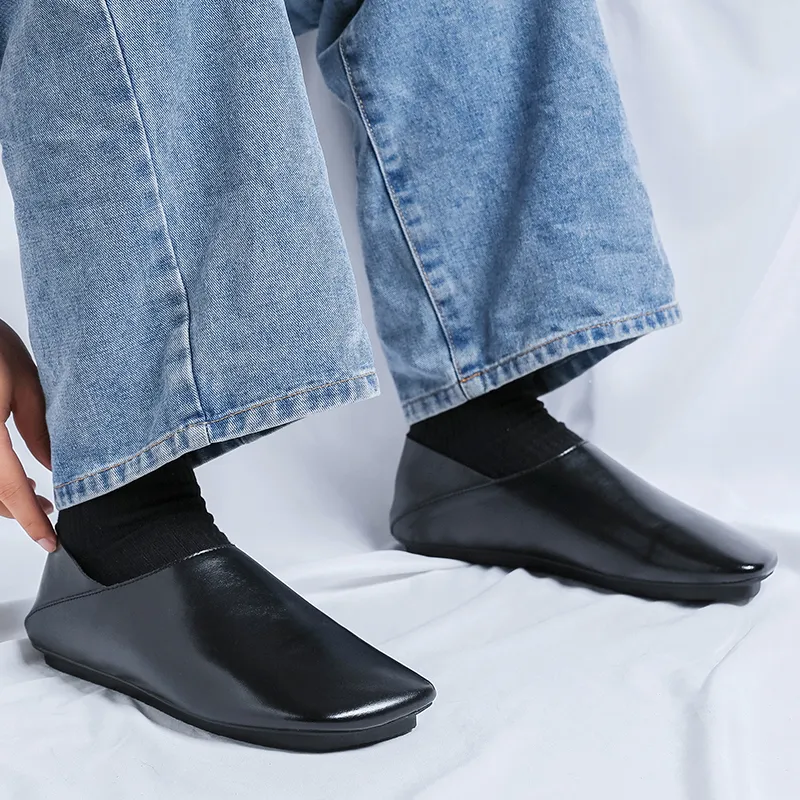 WEISHIBANGWEI Height Increasing Low Top Casual Shoes Unisex Black-2