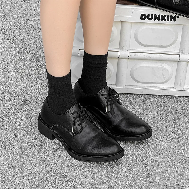 WEISHIBANGWEI Dress Shoes Unisex Black-14