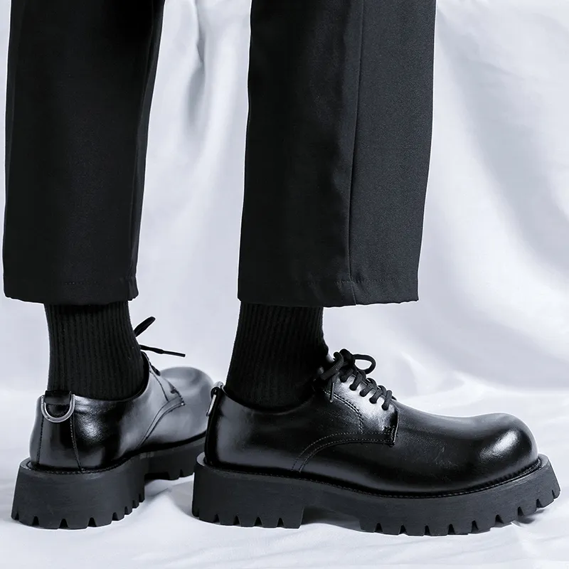 WEISHIBANGWEI Casual Shoes Men's Black-8