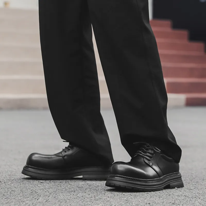 WEISHIBANGWEI Casual Shoes Men's Black-1