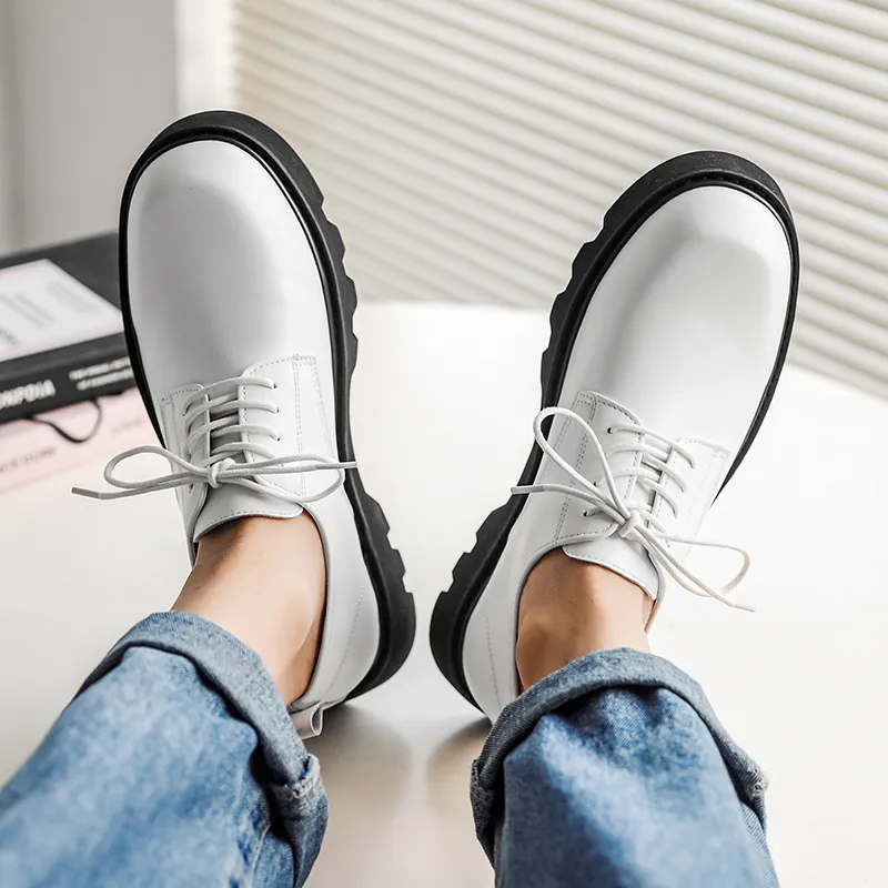 WEISHIBANGWEI Casual Shoes Men's Black-14