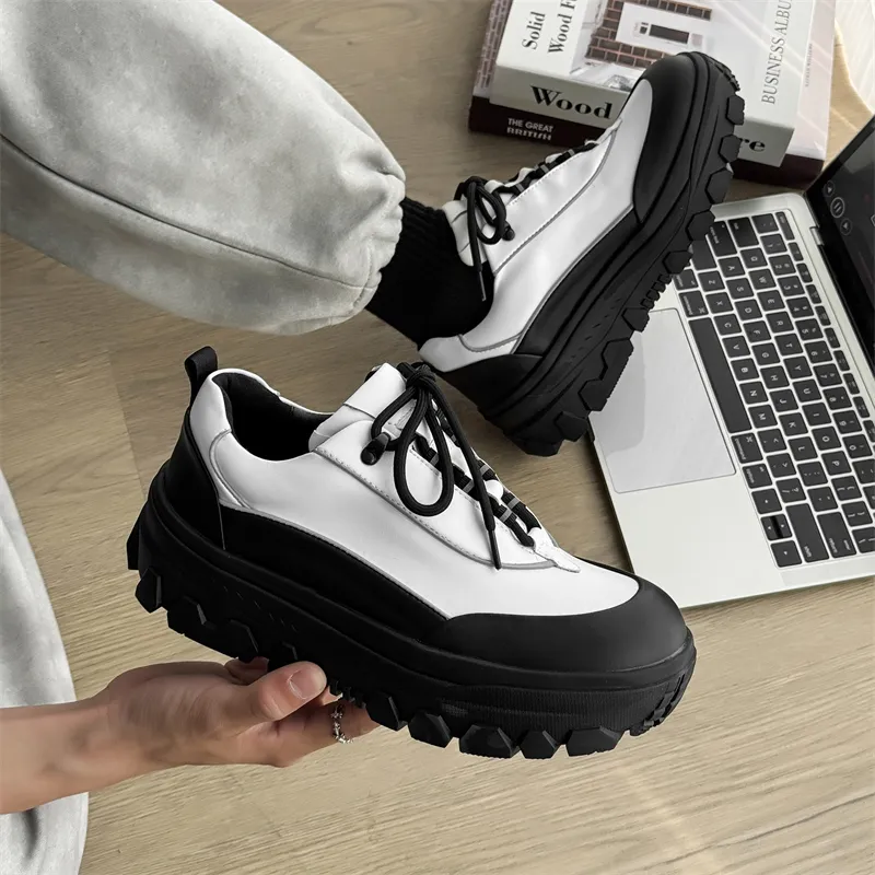WEISHIBANGWEI Casual Shoes Men's White-1