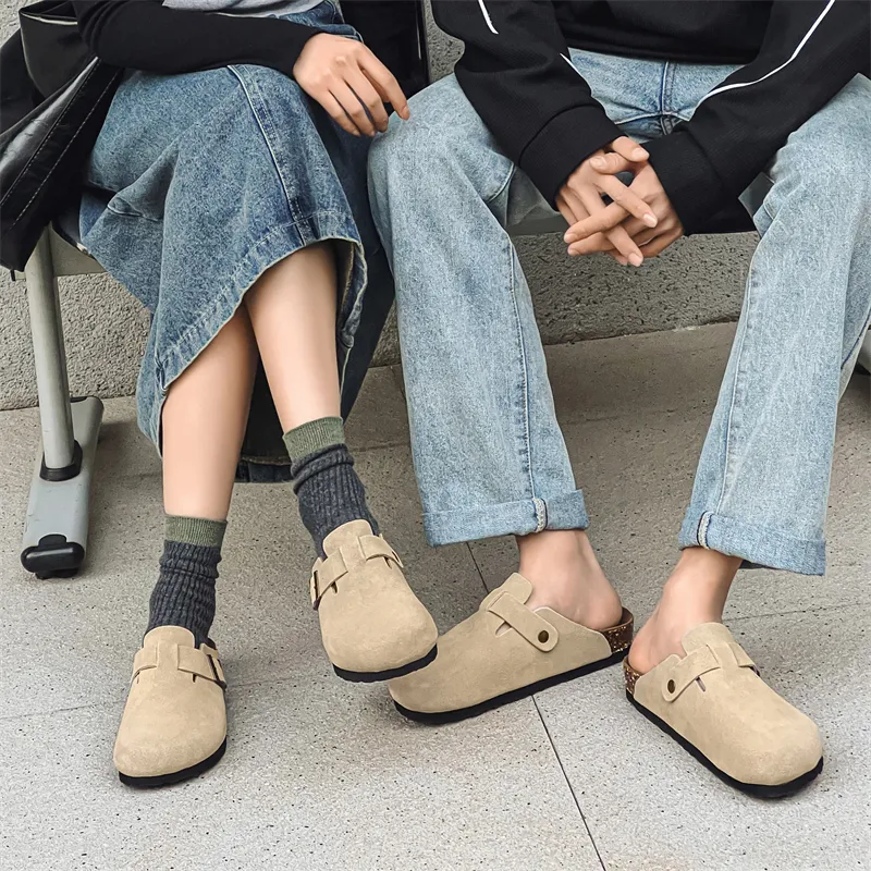 WEISHIBANGWEI Wrap toe Slippers Unisex-3