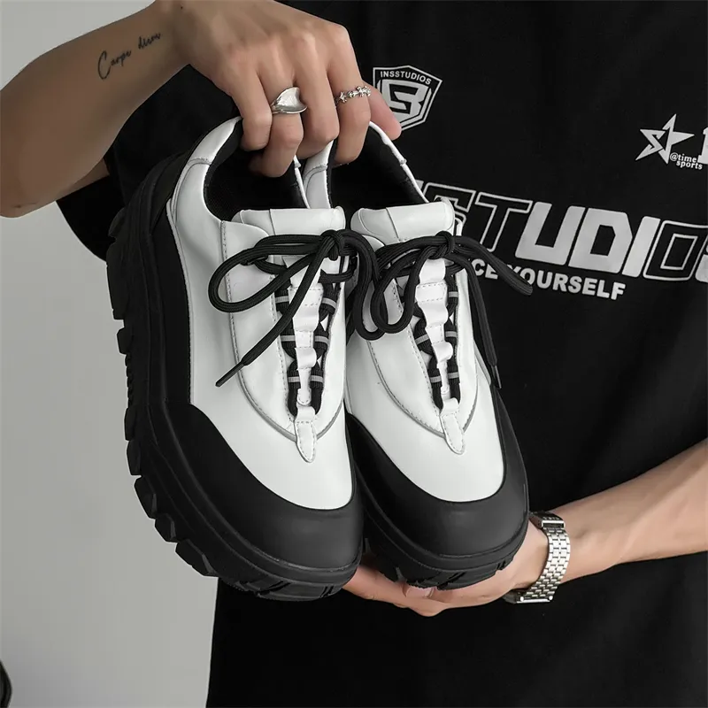WEISHIBANGWEI Casual Shoes Men's White-2