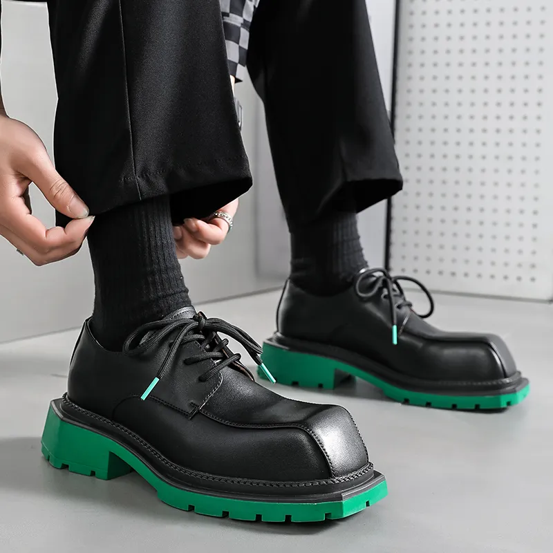 WEISHIBANGWEI Casual Shoes Men's Black-10