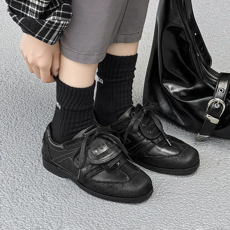 WEISHIBANGWEI Low Top Casual Shoes Unisex Black-13