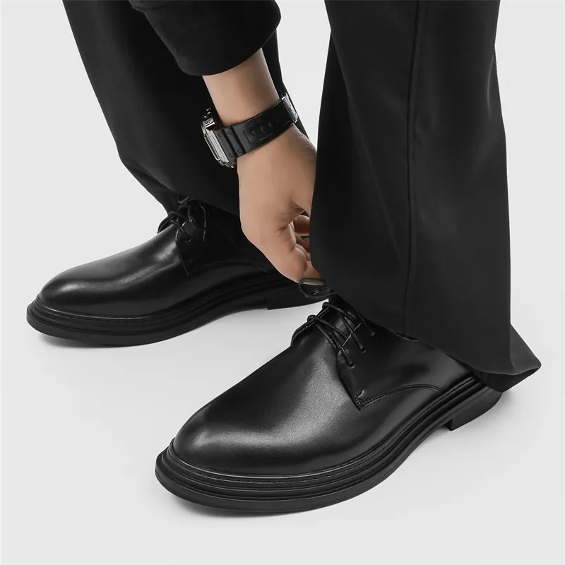 WEISHIBANGWEI Casual Shoes Men's Black-6