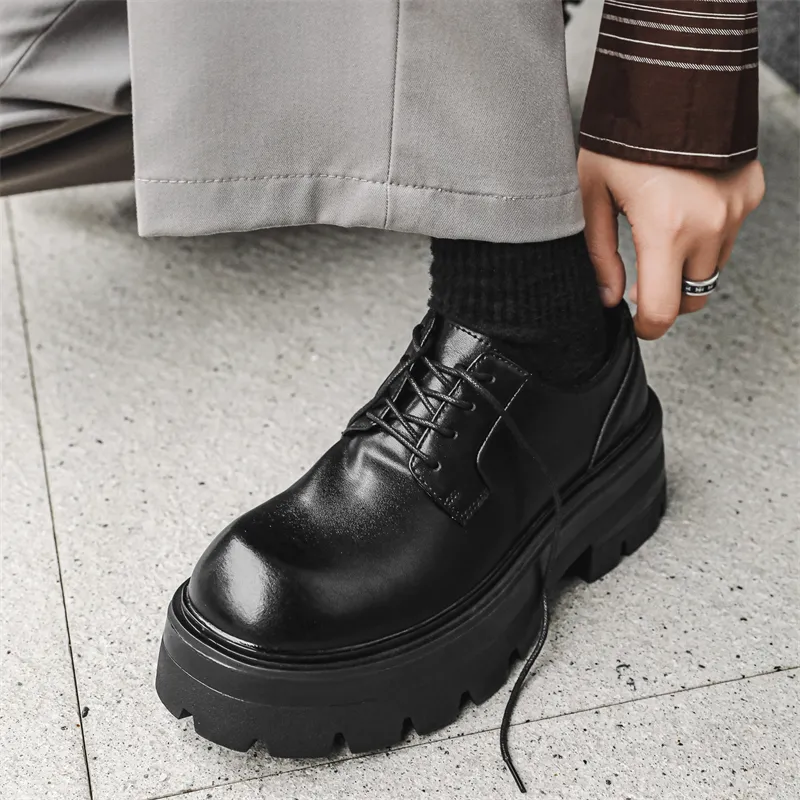 WEISHIBANGWEI Casual Shoes Men's Black-7