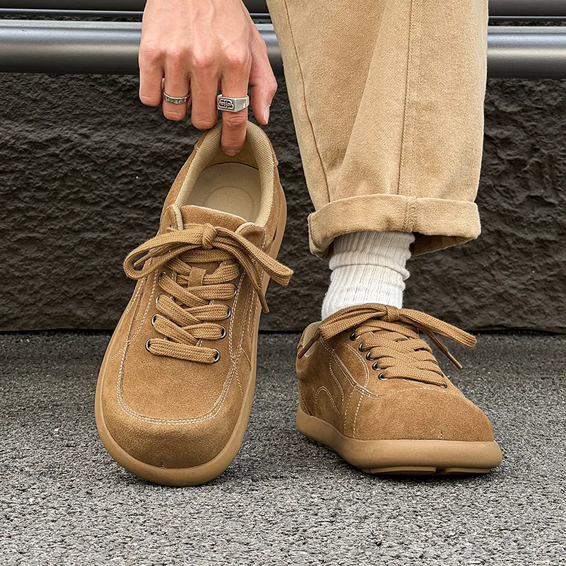 WEISHIBANGWEI Casual Shoes Men's Yellow-1