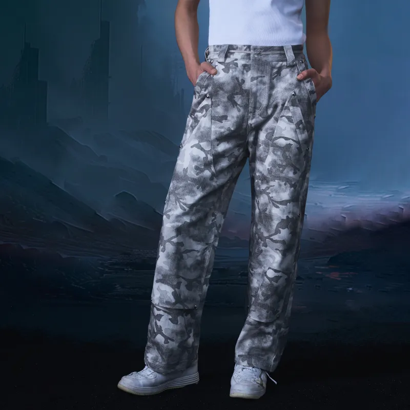 LAB.LFE Casual Pants Men's White-2