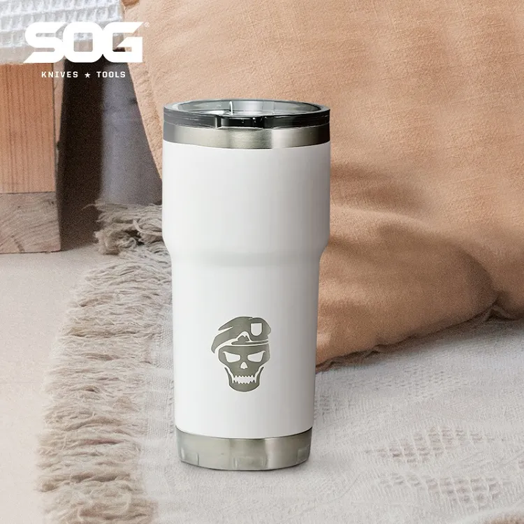 SOG Outdoor Water Equipment 590ml Camping And Barbecue 304 Stainless Steel 88*187mm-4