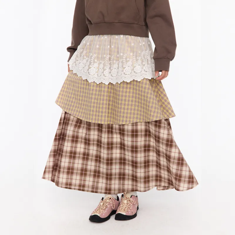 NewJnxs Casual Long Skirt Women's-3