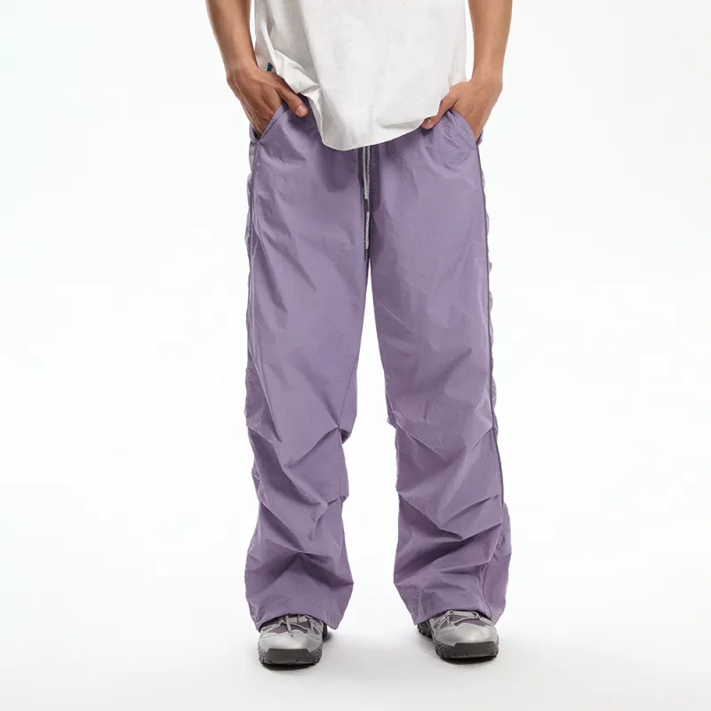 NewJnxs Silver Wing Series SS25 Casual Pants Unisex-2