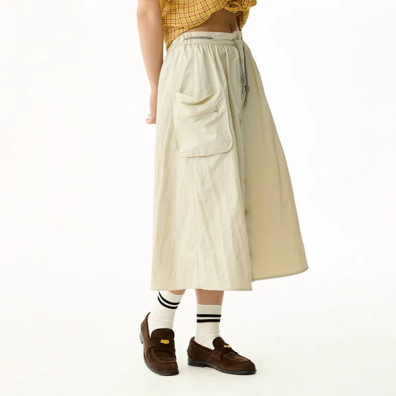 NewJnxs Casual Long Skirt Women's-9