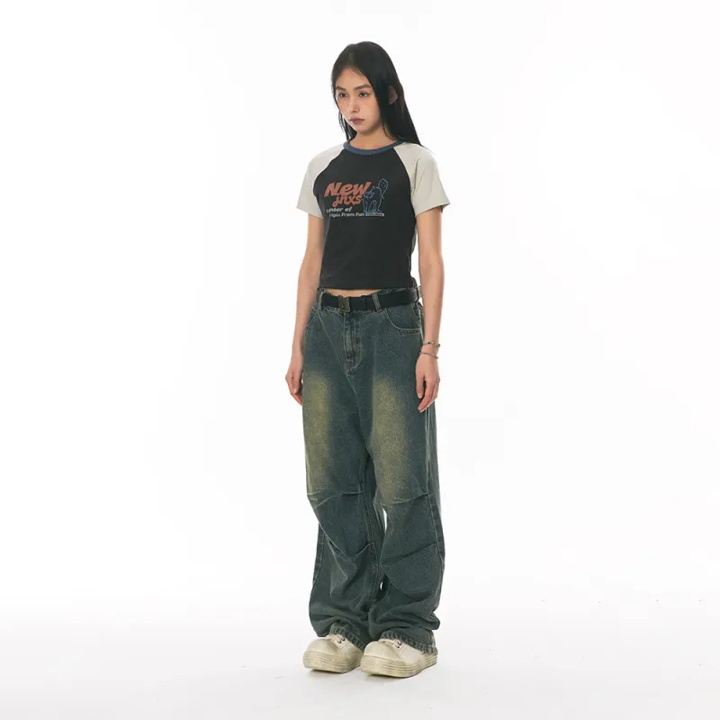 NewJnxs Raglan Sleeve T Shirt Women's-3