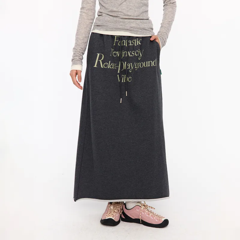 NewJnxs Knit Long Skirt Women's-2