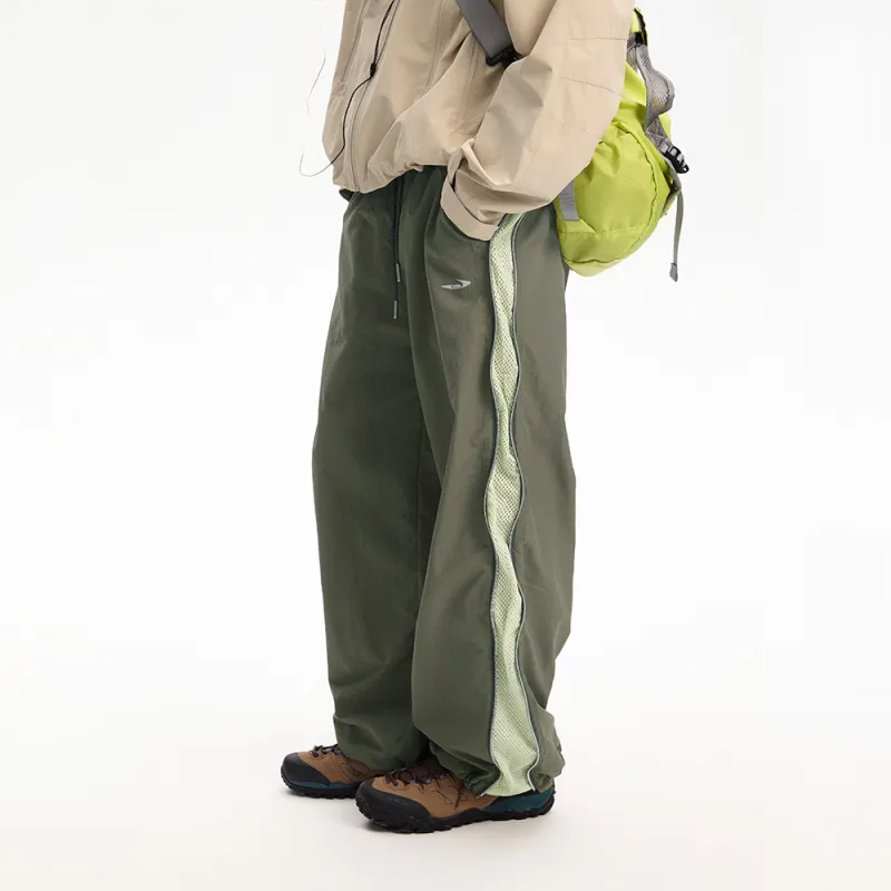 NewJnxs Silver Wing Series SS25 Casual Pants Unisex-3