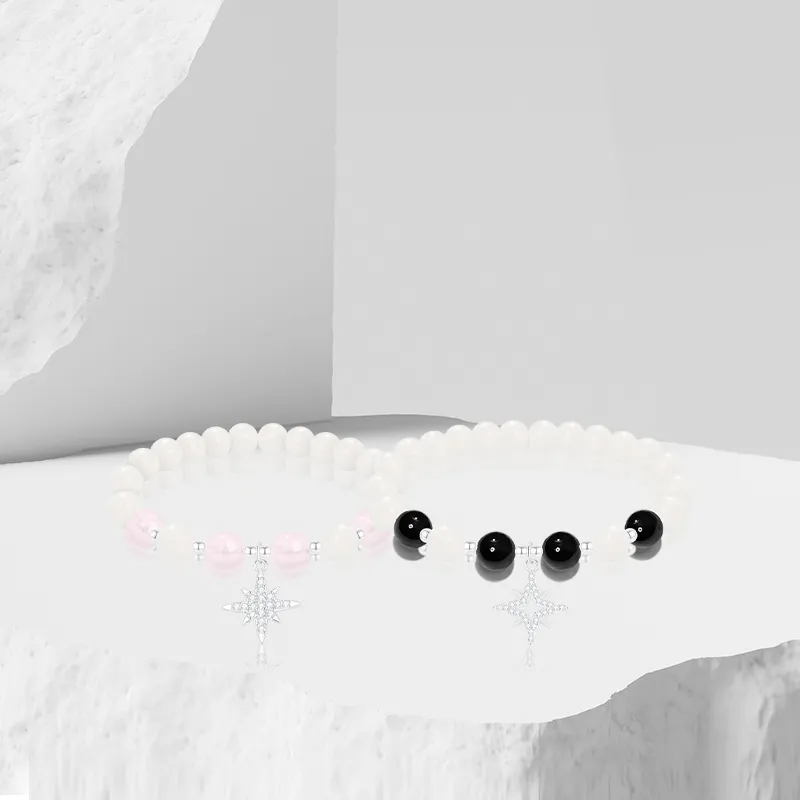 Thuban Ark White Jade Bodhi Bracelets Unisex-4