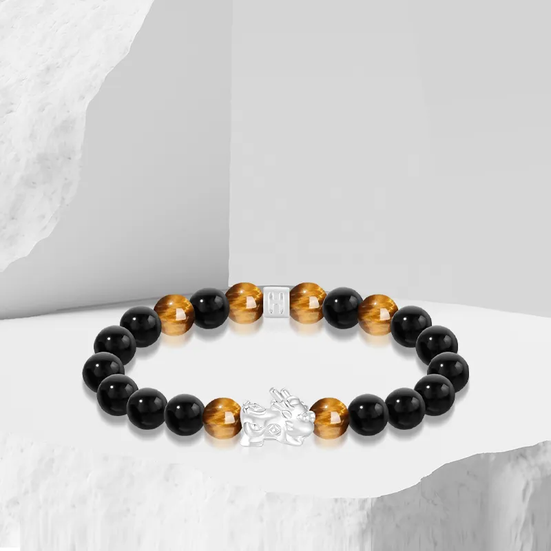 Thuban Ark Obsidian Bracelets Unisex-1