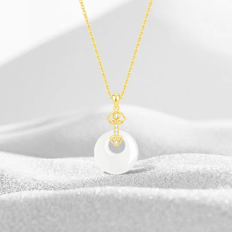Thuban Ark Chalcedony Necklaces Women's-3