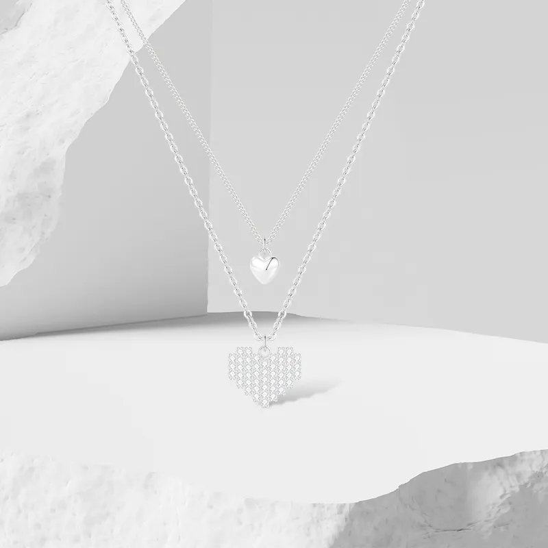 Thuban Ark Zircon Necklaces Women's-2