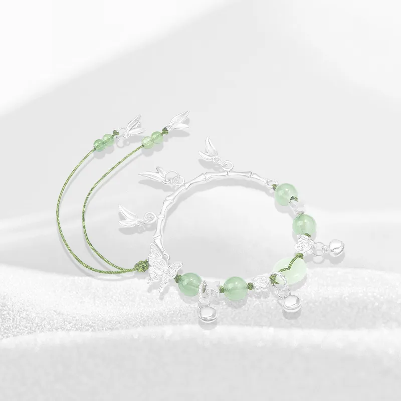 Thuban Ark Colored Glaze Jade Bracelets Women's-1