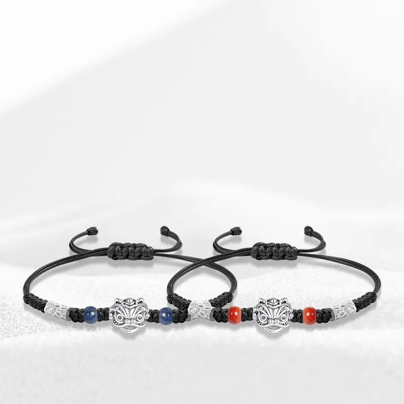 Thuban Ark Alloy Rope Bracelets Unisex-4