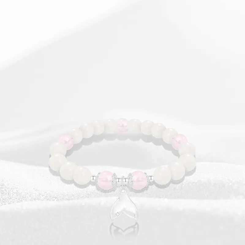 Thuban Ark White Jade Bodhi Bracelets Unisex-1