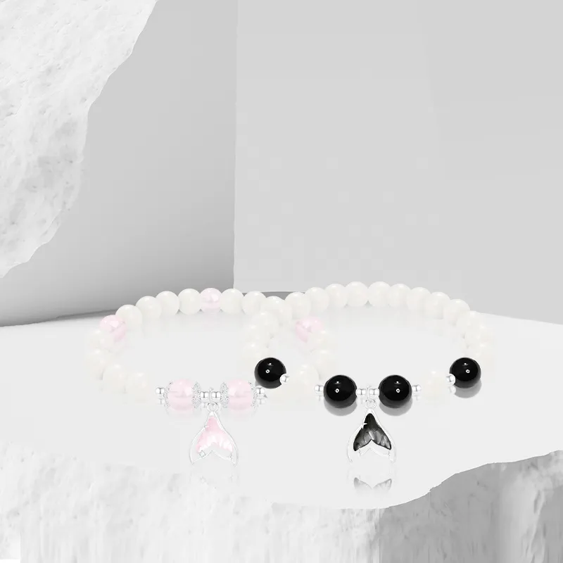 Thuban Ark White Jade Bodhi Bracelets Unisex-6