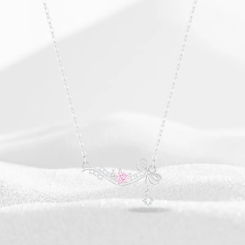 Thuban Ark Zircon Necklaces Women's-1