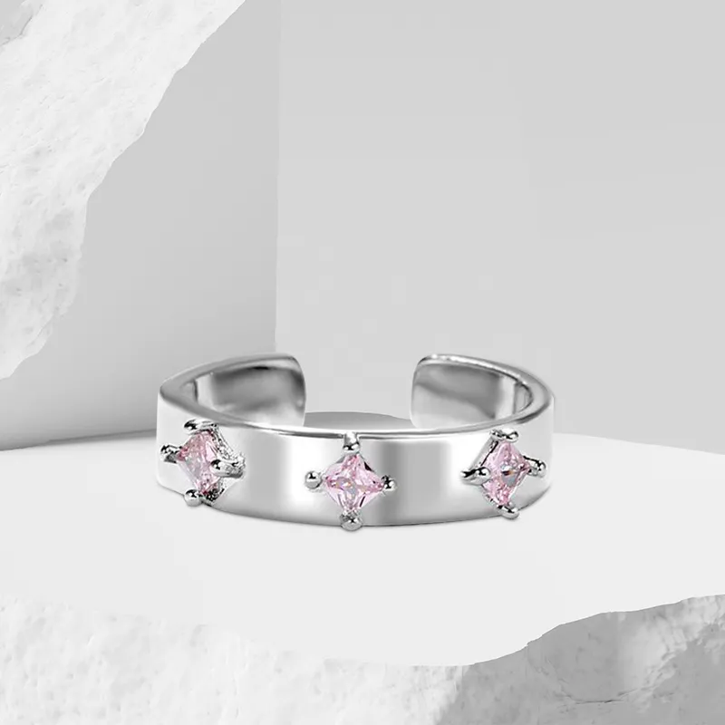 Thuban Ark Zircon Rings Women's-3
