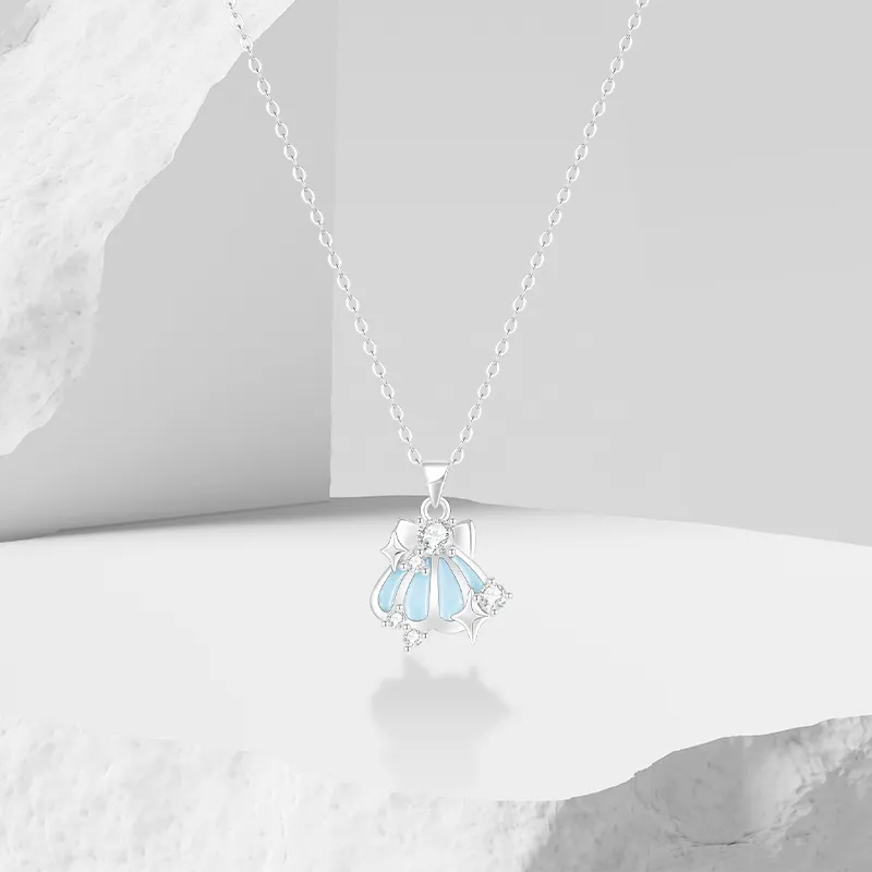 Thuban Ark Zircon Necklaces Women's-2