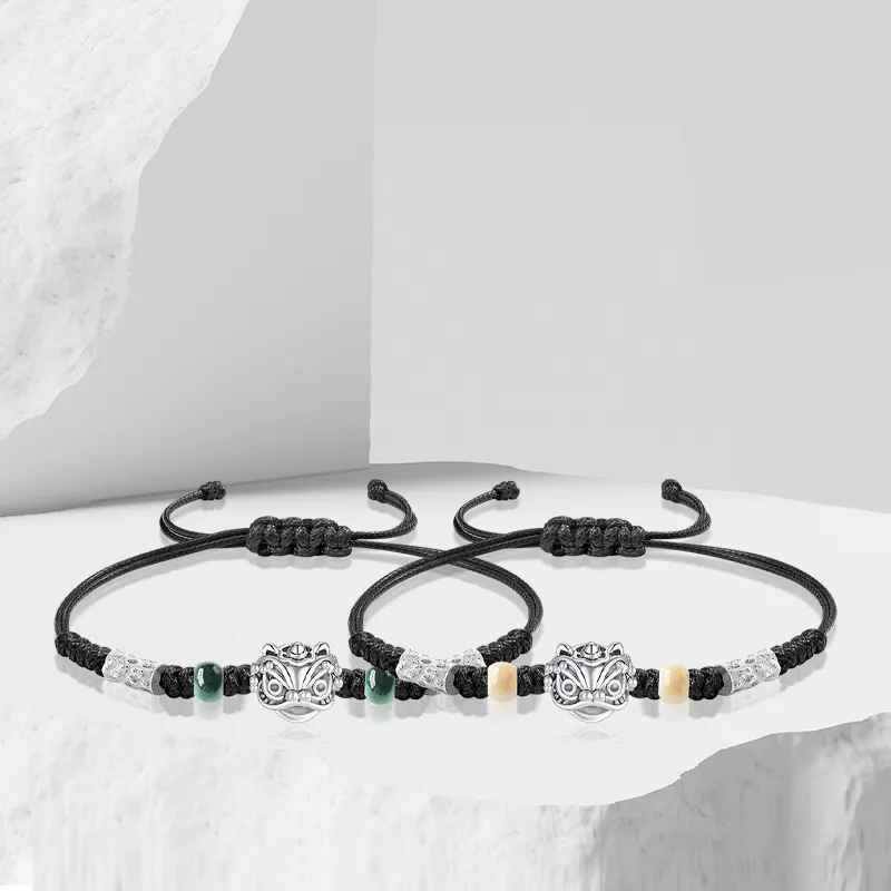 Thuban Ark Alloy Rope Bracelets Unisex-4