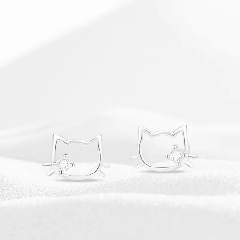 Thuban Ark S999 Fine Silver Stud Earrings Women's-2