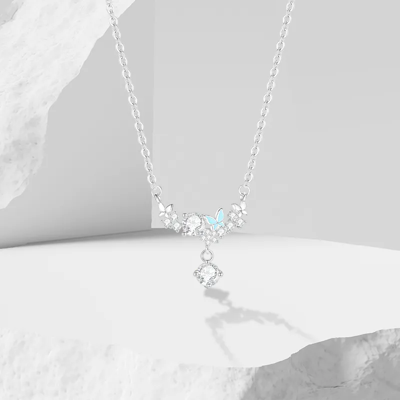 Thuban Ark Zircon Necklaces Women's-1
