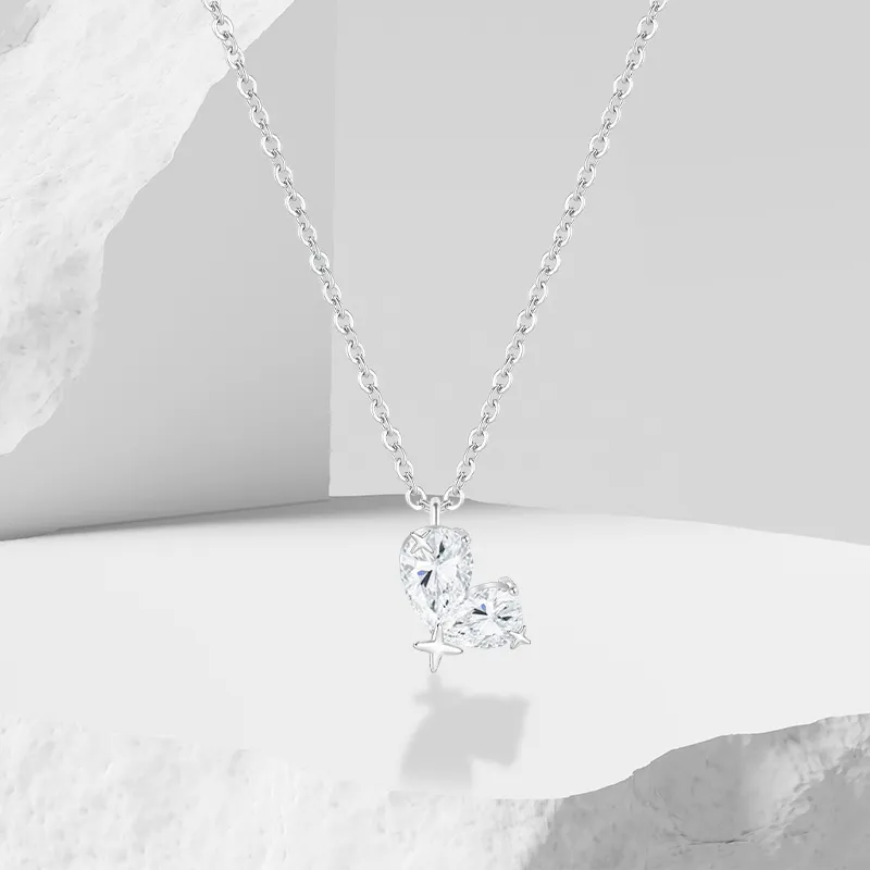 Thuban Ark Zircon Necklaces Women's-1
