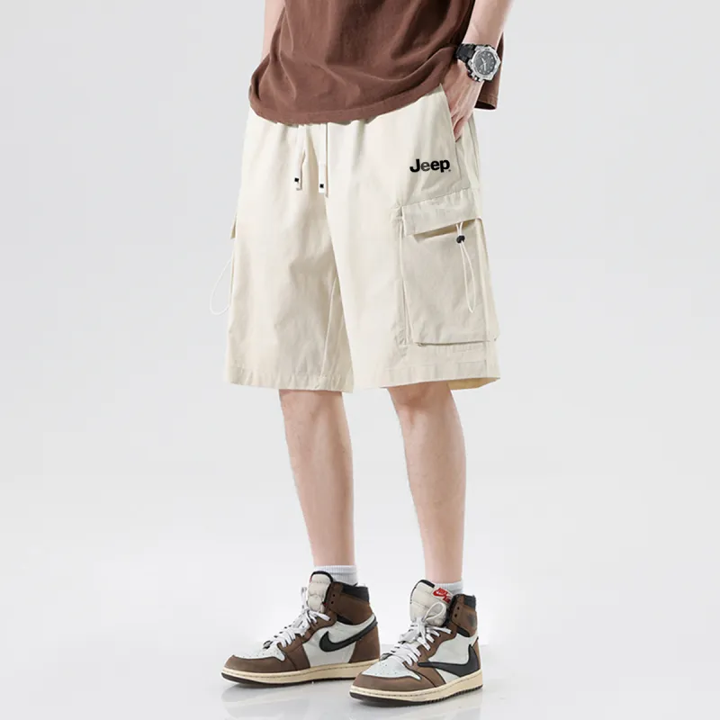 Jeep Pasture Horse Lifestyle Cargo Shorts Unisex-8
