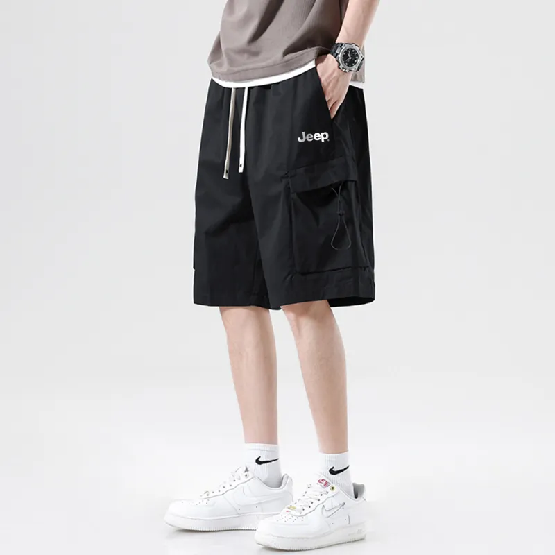 Jeep Pasture Horse Lifestyle Cargo Shorts Unisex-3