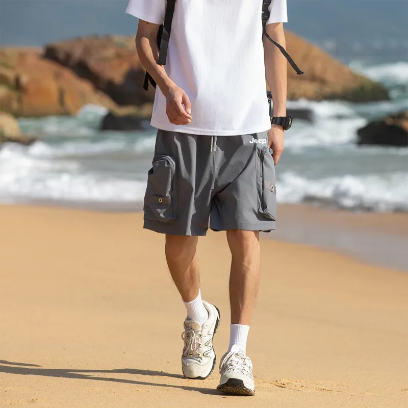 Jeep Pasture Horse Lifestyle Casual Shorts Unisex-12