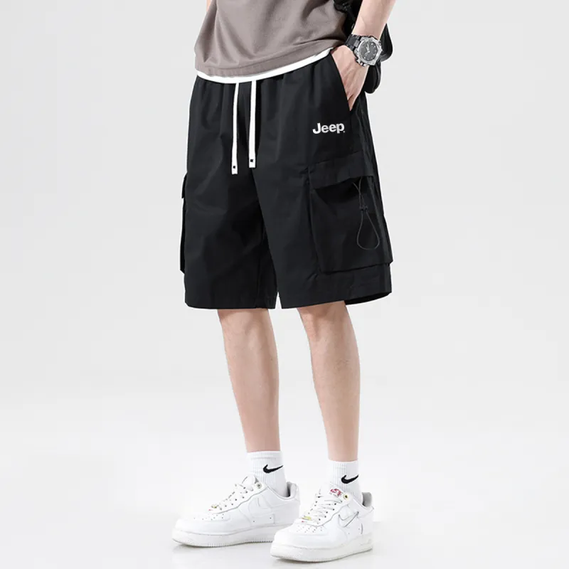Jeep Pasture Horse Lifestyle Cargo Shorts Unisex-2