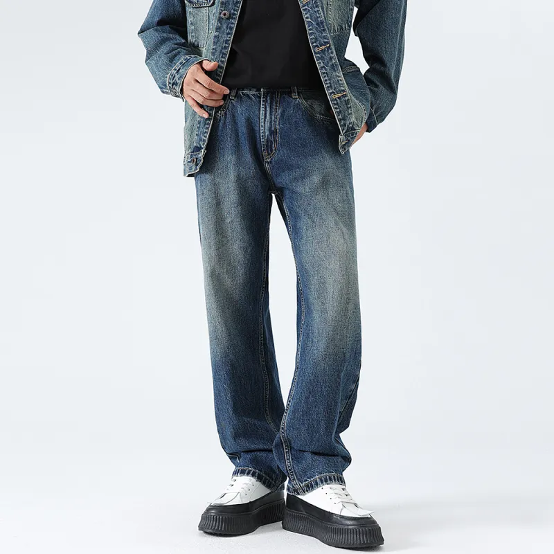 Jeep Pasture Horse Lifestyle Jeans Unisex Starry Blue-2