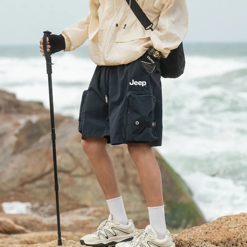 Jeep Pasture Horse Lifestyle Casual Shorts Unisex-8