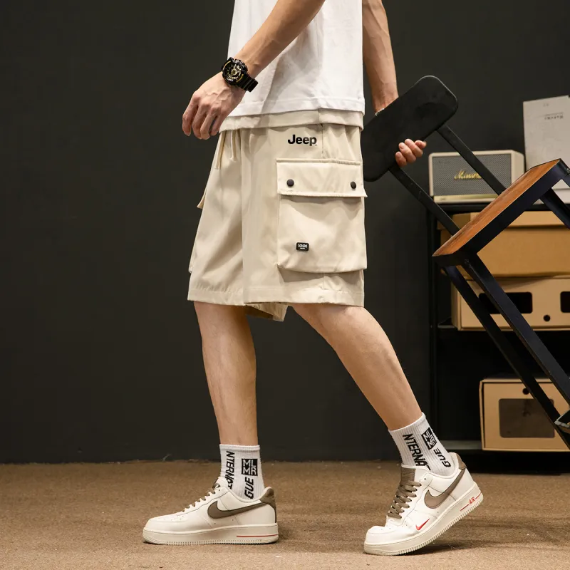 Jeep Pasture Horse Lifestyle Cargo Shorts Unisex-9