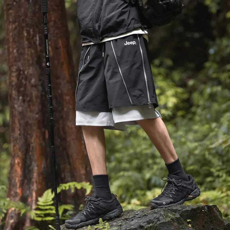 Jeep Pasture Horse Lifestyle Casual Shorts Unisex-5