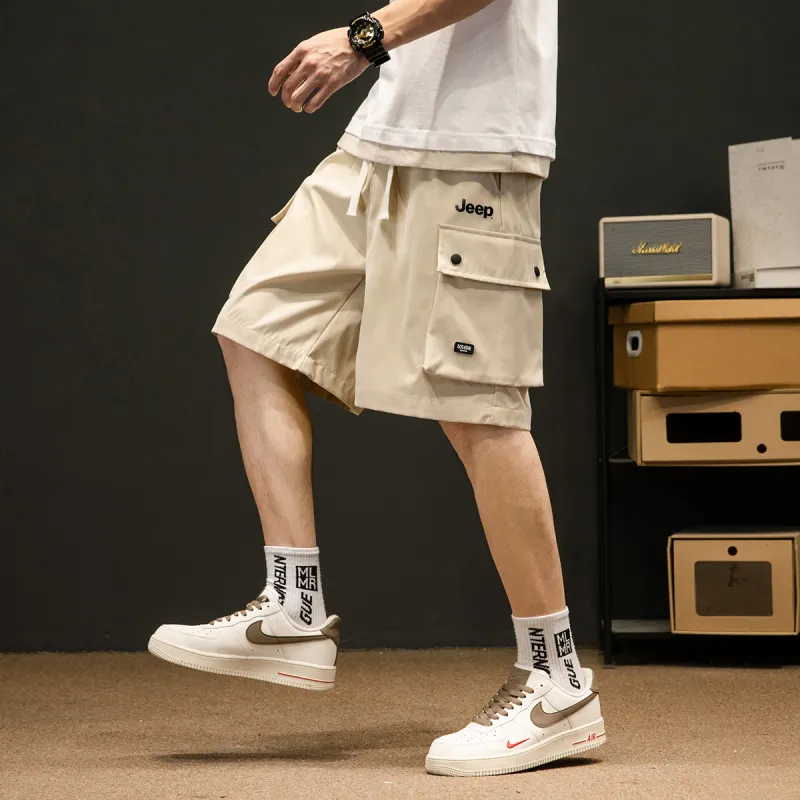 Jeep Pasture Horse Lifestyle Cargo Shorts Unisex-11