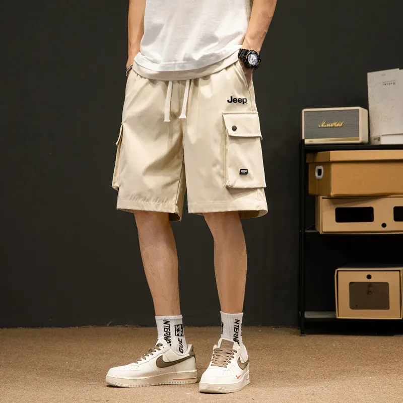 Jeep Pasture Horse Lifestyle Cargo Shorts Unisex-8