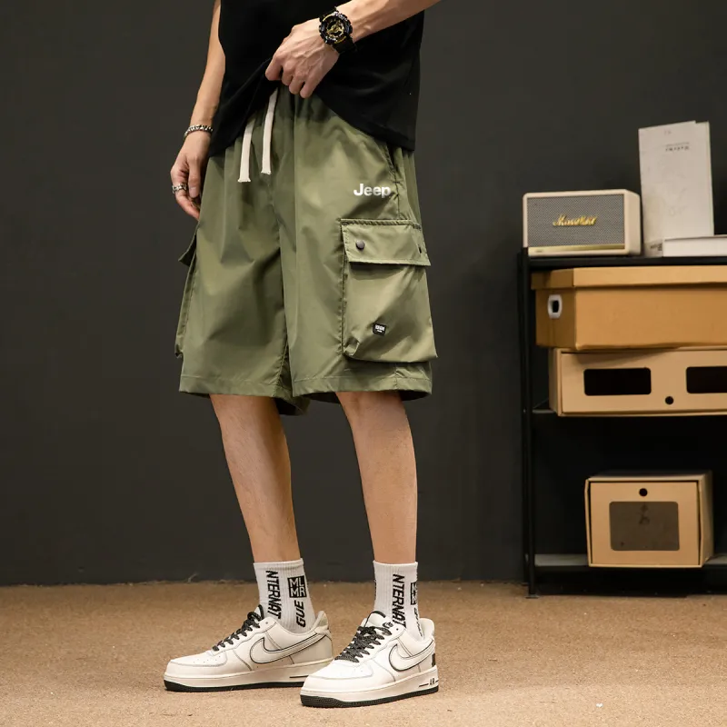 Jeep Pasture Horse Lifestyle Cargo Shorts Unisex-14